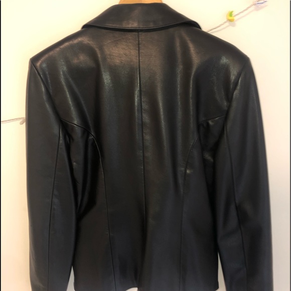 Black Leather Jacket - Picture 2 of 3